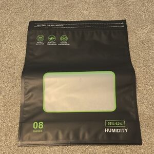 15pk 8oz Black Humidity Control Bag